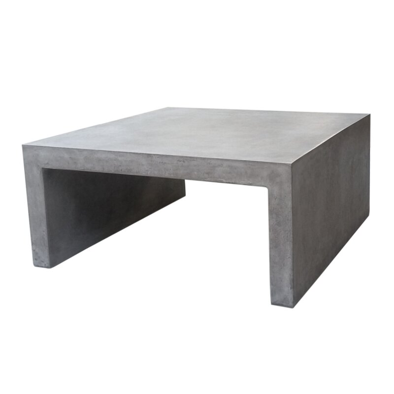 All Modern Concrete Coffee Table / Lucca Concrete Outdoor Rectangle